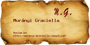 Murányi Graciella névjegykártya